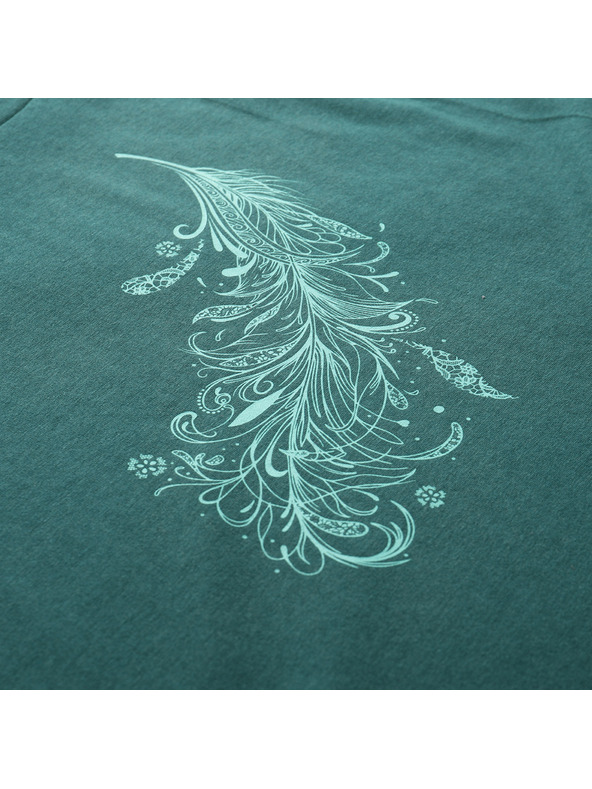 ALPINE PRO Női nem gyűrödő anyagú póló ALPINE PRO OMBA 2 jasper varianta pc