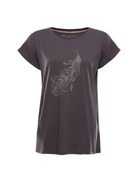 ALPINE PRO Női nem gyűrödő anyagú póló ALPINE PRO OMBA 2 obsidian varianta pc