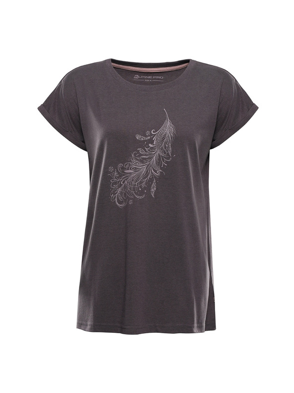 ALPINE PRO Női nem gyűrödő anyagú póló ALPINE PRO OMBA 2 obsidian varianta pc
