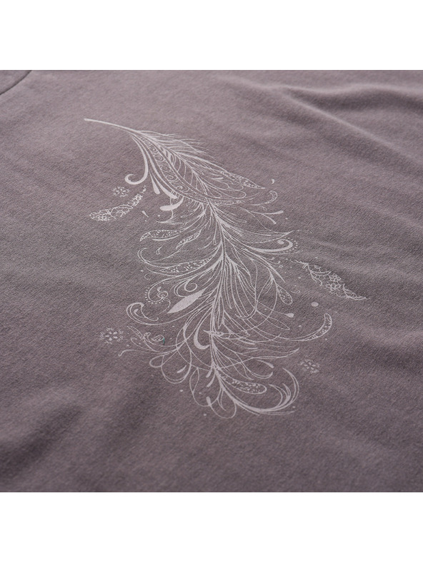 ALPINE PRO Női nem gyűrödő anyagú póló ALPINE PRO OMBA 2 obsidian varianta pc