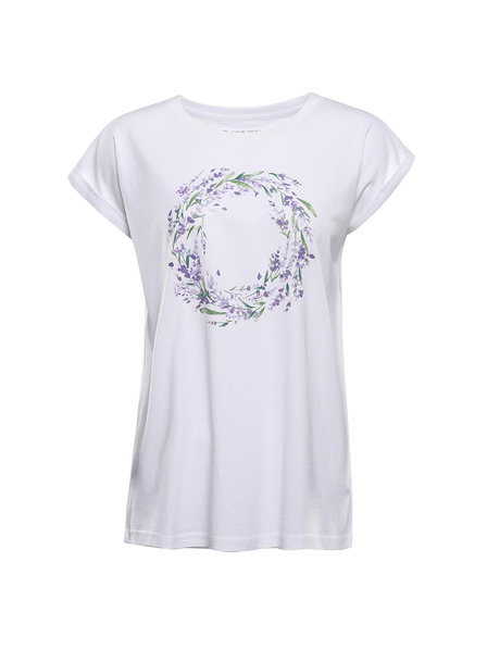 ALPINE PRO Női nem gyűrödő anyagú póló ALPINE PRO OMBA 2 white varianta pa