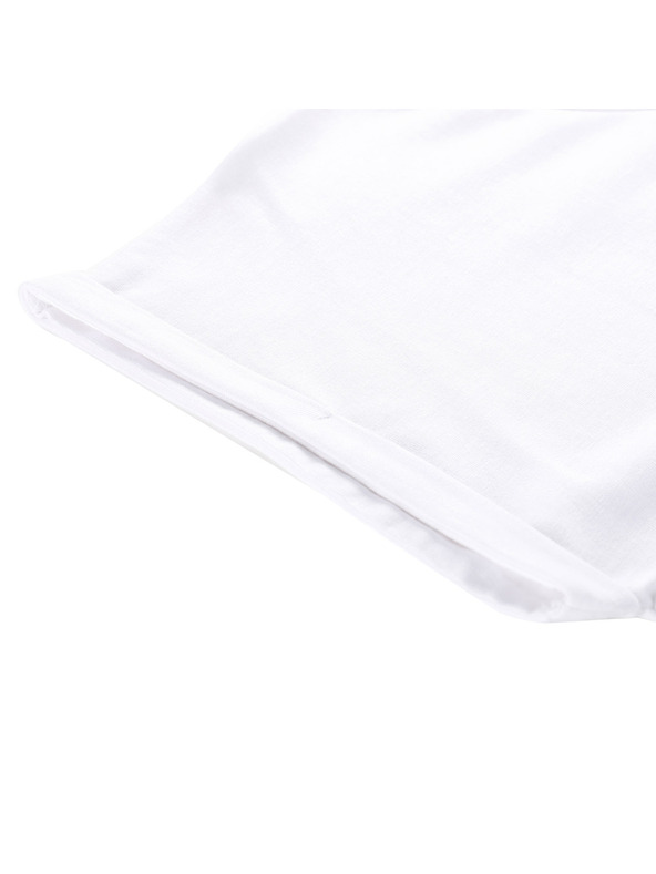 ALPINE PRO Női nem gyűrödő anyagú póló ALPINE PRO OMBA 2 white varianta pa
