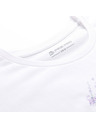 ALPINE PRO Női nem gyűrödő anyagú póló ALPINE PRO OMBA 2 white varianta pa