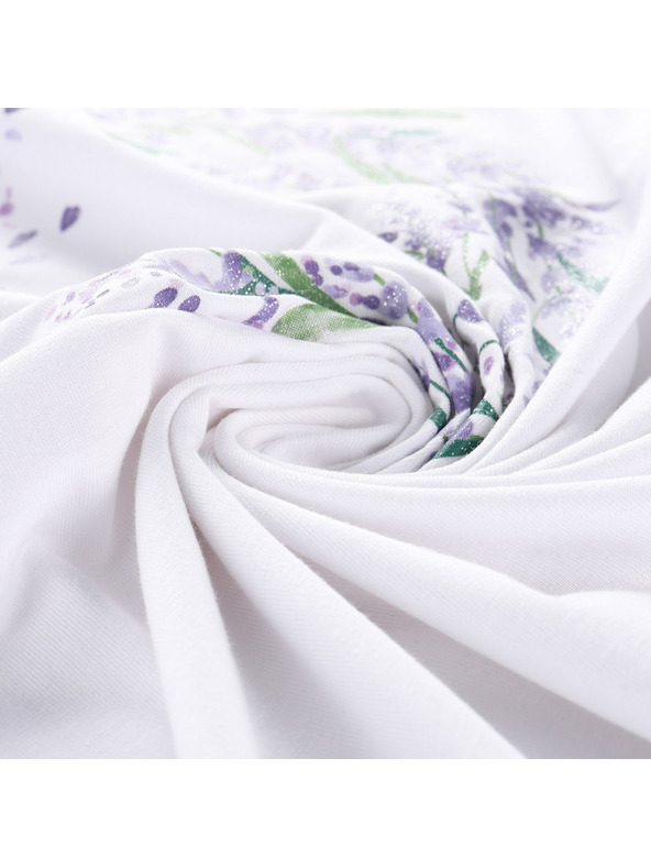 ALPINE PRO Női nem gyűrödő anyagú póló ALPINE PRO OMBA 2 white varianta pa