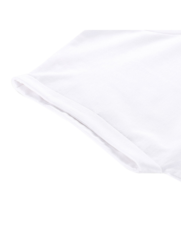 ALPINE PRO Női nem gyűrödő anyagú póló ALPINE PRO OMBA 2 white varianta pc