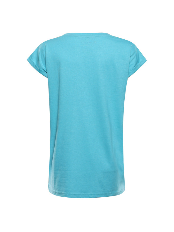 ALPINE PRO Női nem gyűrödő anyagú póló ALPINE PRO OMBA 2 curacao varianta pb