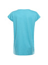 ALPINE PRO Női nem gyűrödő anyagú póló ALPINE PRO OMBA 2 curacao varianta pb