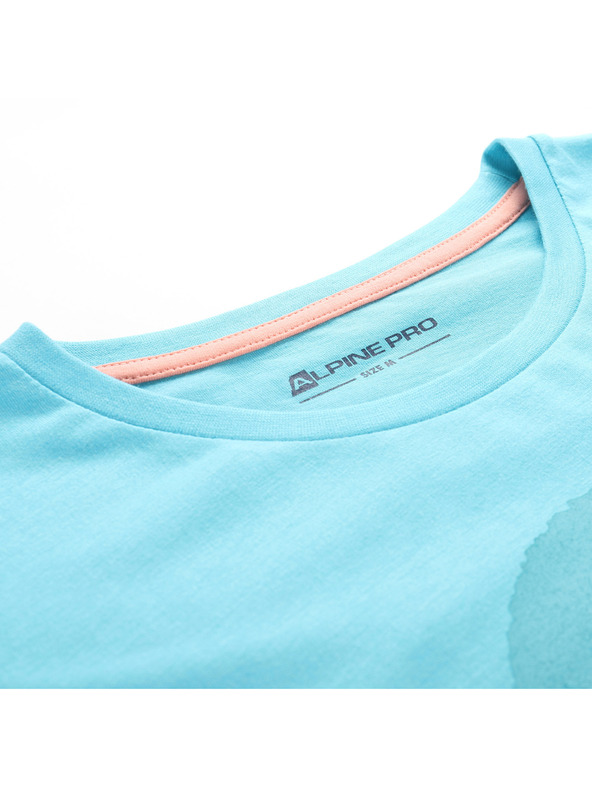 ALPINE PRO Női nem gyűrödő anyagú póló ALPINE PRO OMBA 2 curacao varianta pb