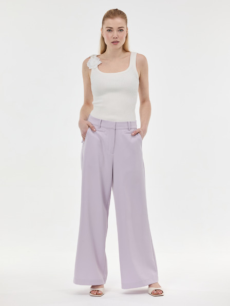 Orsay ORSAY Világos lila bő szárú női nadrág