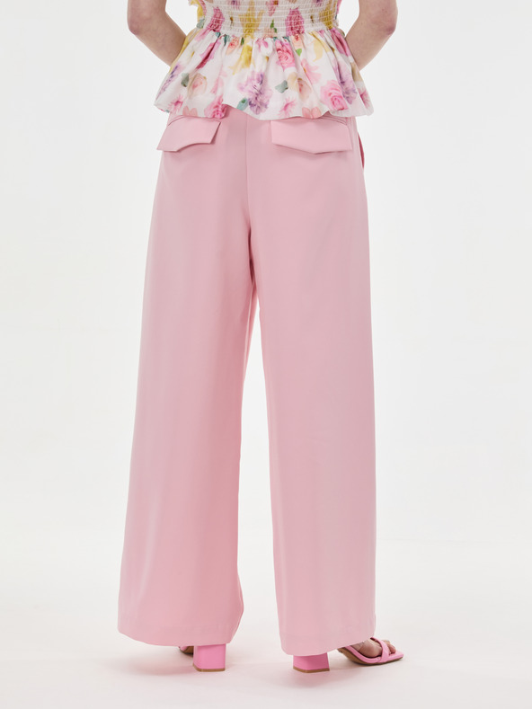 Orsay ORSAY Világos rózsaszín bő szárú női nadrág