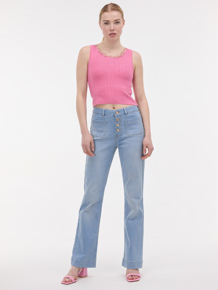 Orsay ORSAY Rózsaszín női trikó applikációval