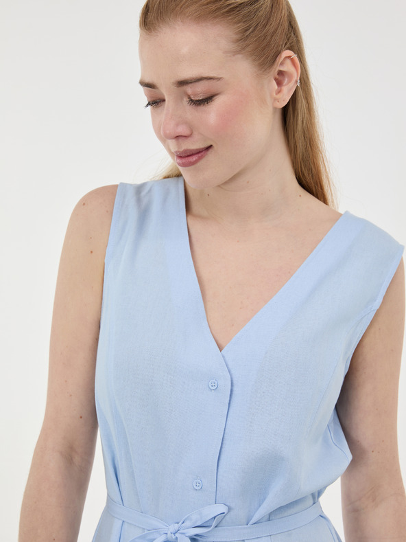 Orsay ORSAY Világos kék női ujjatlan ruha