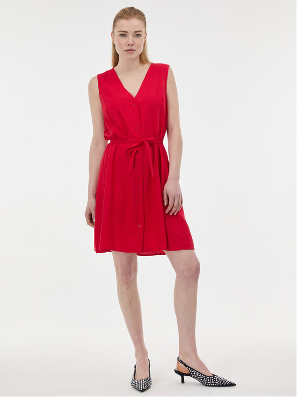 Orsay ORSAY Piros női ujjatlan ruha