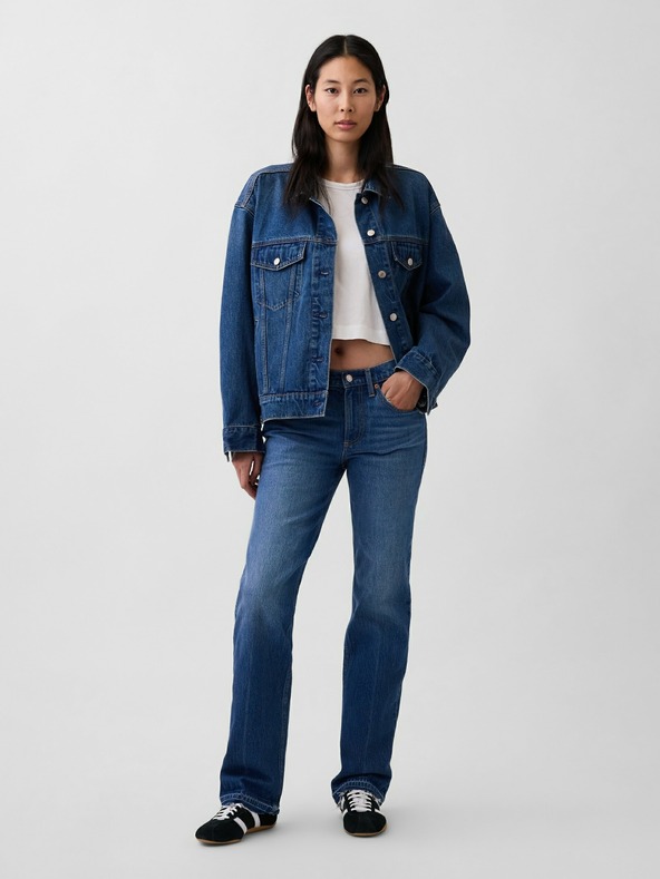 GAP Mid Rise relaxed straight farmer GAP