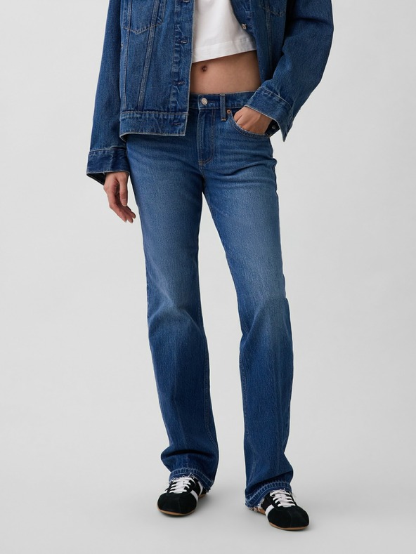 GAP Mid Rise relaxed straight farmer GAP