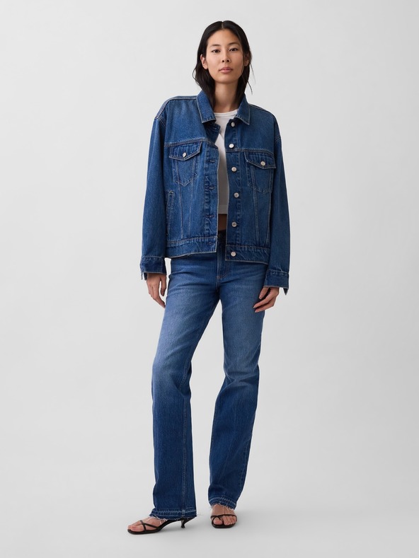 GAP Mid Rise relaxed straight farmer GAP