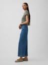 GAP High Rise wide-leg cropped farmernadrág GAP