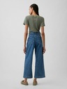 GAP High Rise wide-leg cropped farmernadrág GAP