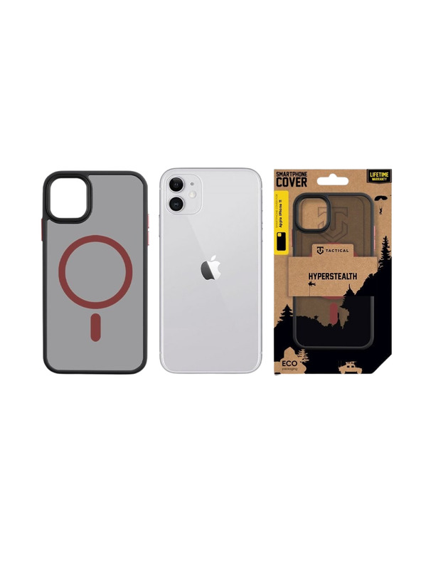 Tactical Tactical MagForce Hyperstealth 2.0 Tok Apple iPhone 11-hez Black/Red