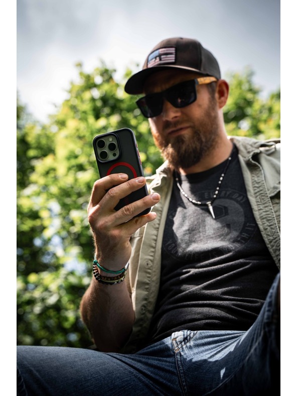 Tactical Tactical MagForce Hyperstealth 2.0 Tok Apple iPhone 11-hez Black/Red