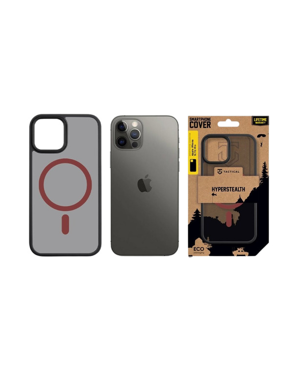 Tactical Tactical MagForce Hyperstealth 2.0 Tok az Apple iPhone 12/12 Pro Black/Red számára