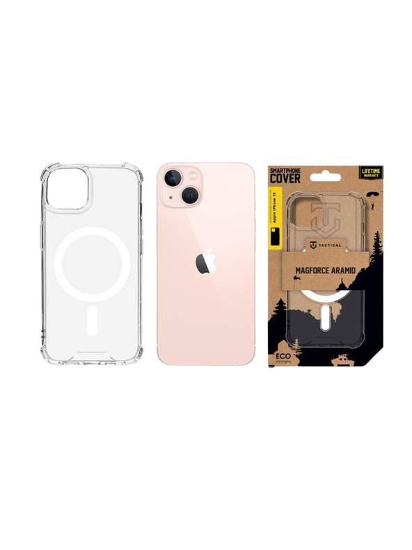 Tactical Tactical MagForce Plyo Tok az Apple iPhone 13 Transparent számára