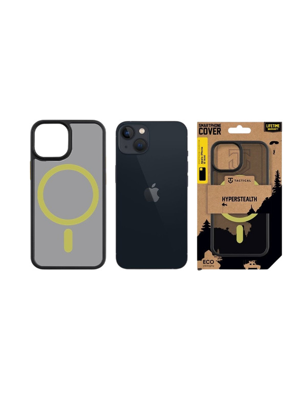 Tactical Tactical MagForce Hyperstealth 2.0 Tok Apple iPhone 13 mini számára Black/Yellow