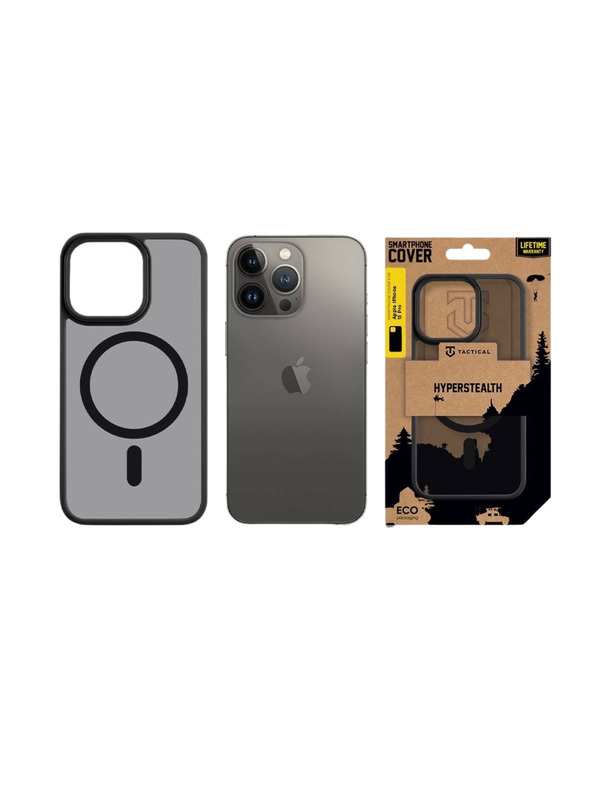 Tactical Tactical MagForce Hyperstealth Tok Apple iPhone 13 Pro számára Asphalt