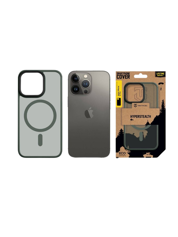 Tactical Tactical MagForce Hyperstealth Tok Apple iPhone 13 Pro számára Forest Green