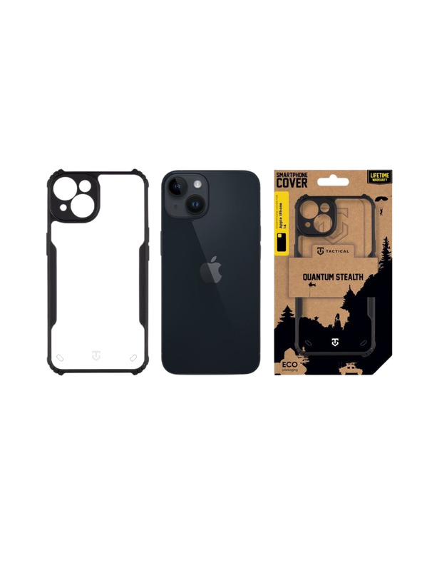 Tactical Tactical Quantum Stealth Tok Apple iPhone 14 Clear/Black