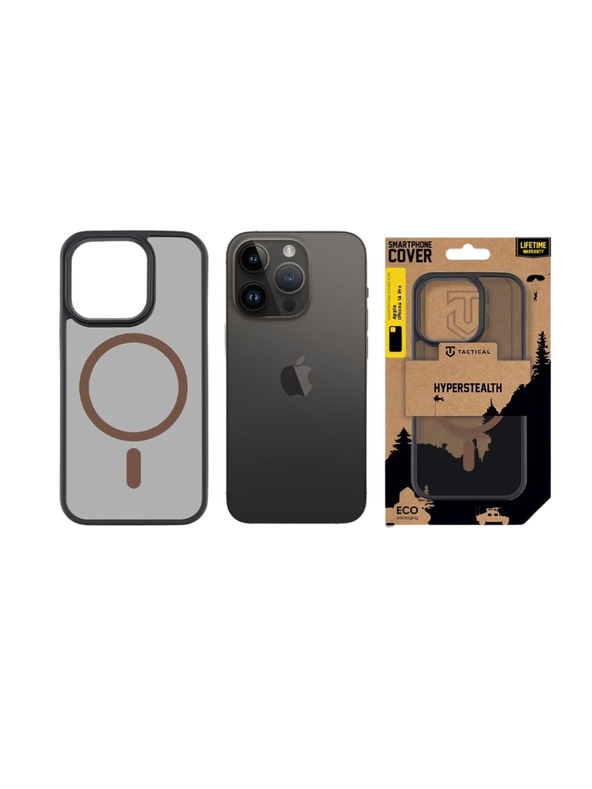 Tactical Tactical MagForce Hyperstealth 2.0 Tok Apple iPhone 14 Pro Black/Moucha Moose