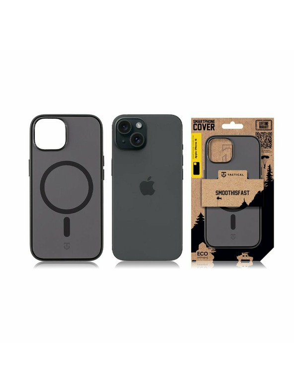Tactical Tactical MagForce SmoothIsFast Tok Apple iPhone 15 Asphalt
