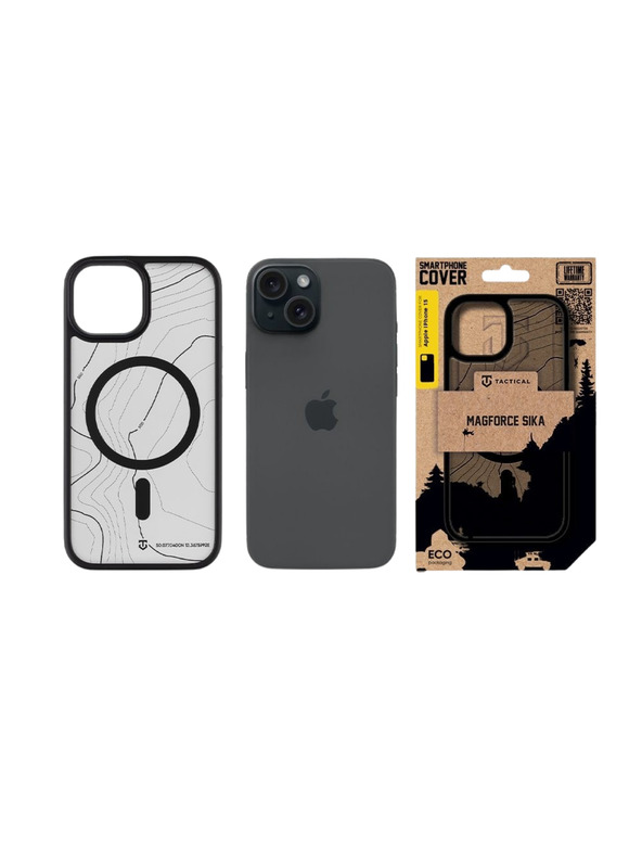 Tactical Tactical MagForce Hyperstealth Sika Tok az Apple iPhone 15 Asphalt