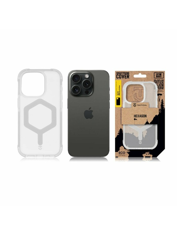Tactical Tactical MagForce Hexagon Tok az Apple iPhone 15 Pro T-White