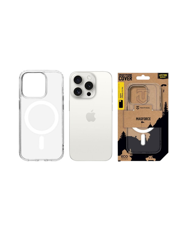 Tactical Tactical MagForce Tok az Apple iPhone 15 Pro Transparent