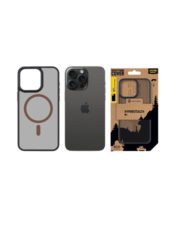 Tactical Tactical MagForce Hyperstealth 2.0 Tok az Apple iPhone 15 Pro Max Black/Moucha Moose