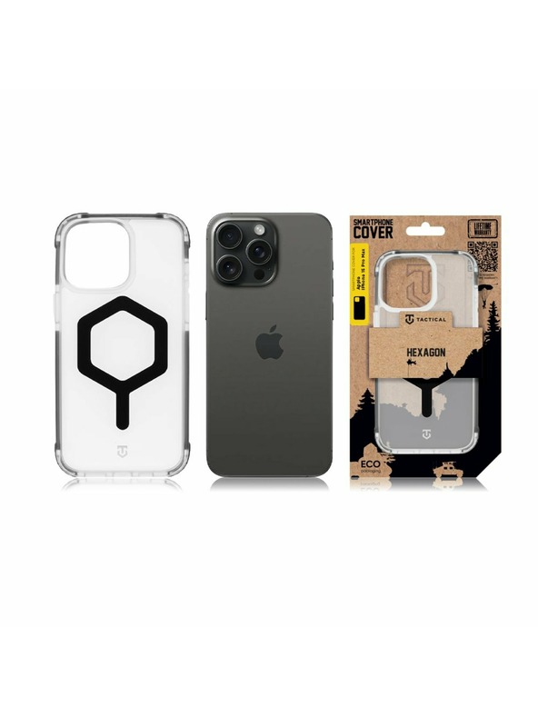 Tactical Tactical MagForce Hexagon Tok az Apple iPhone 15 Pro Max számára T-Black