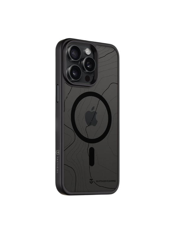Tactical Tactical MagForce Hyperstealth Sika Tok az Apple iPhone 15 Pro Max számára Asphalt