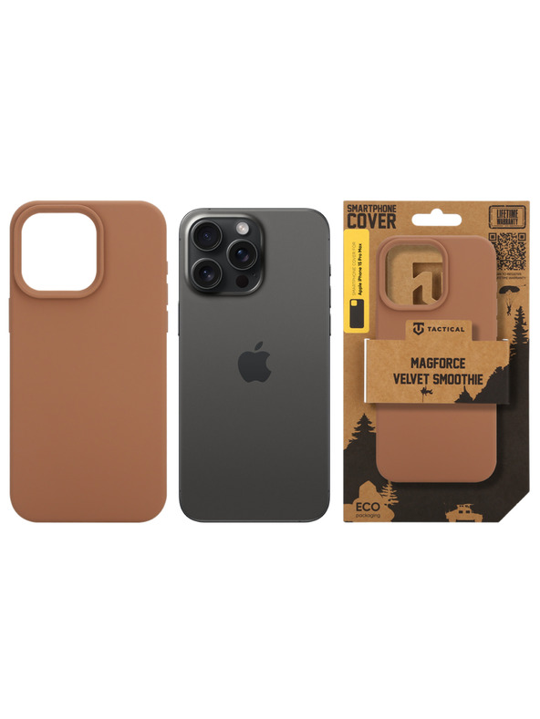Tactical Tactical MagForce Velvet Smoothie Tok az Apple iPhone 15 Pro Max számára Moucha Moose