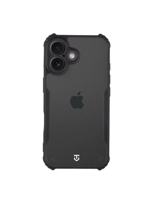 Tactical Tactical Quantum Stealth Tok az Apple iPhone 16 számára Clear/Black