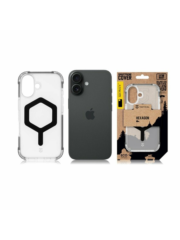 Tactical Tactical MagForce Hexagon Tok az Apple iPhone 16 számára T-Black