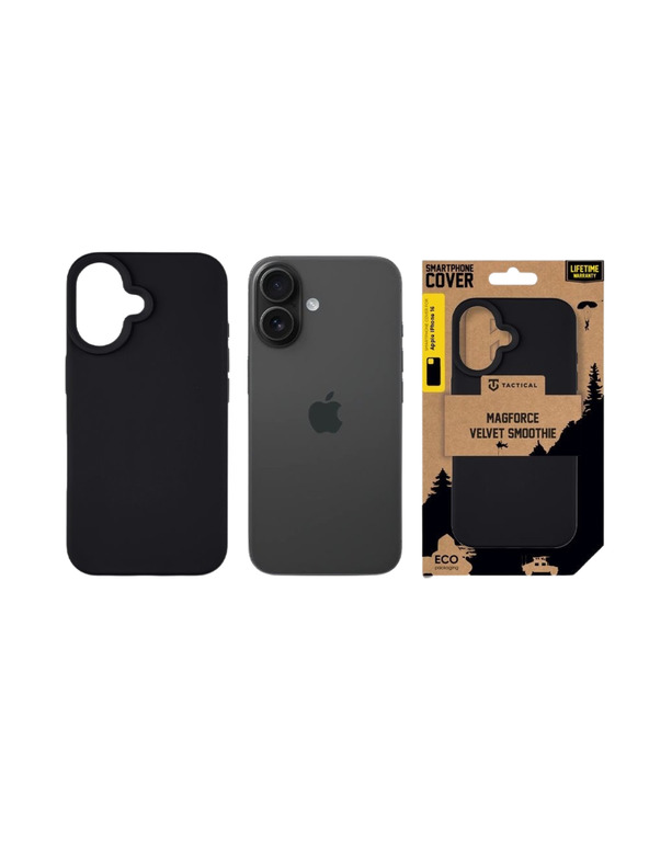 Tactical Tactical MagForce Velvet Smoothie Tok Apple iPhone 16 Asphalt