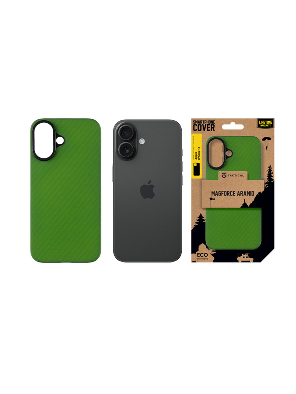 Tactical Tactical MagForce Aramid Tok Apple iPhone 16 Green Toad