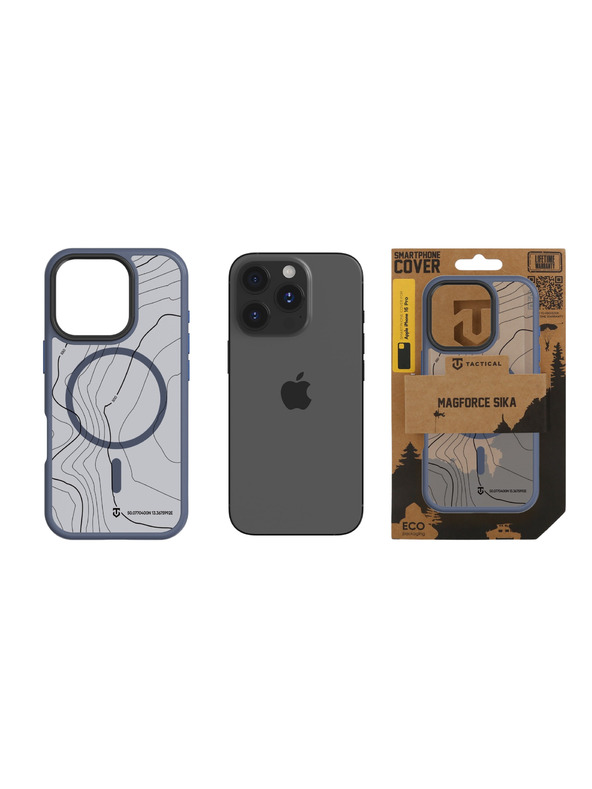 Tactical Tactical MagForce Hyperstealth Sika Tok Apple iPhone 16 Pro Deep Blue