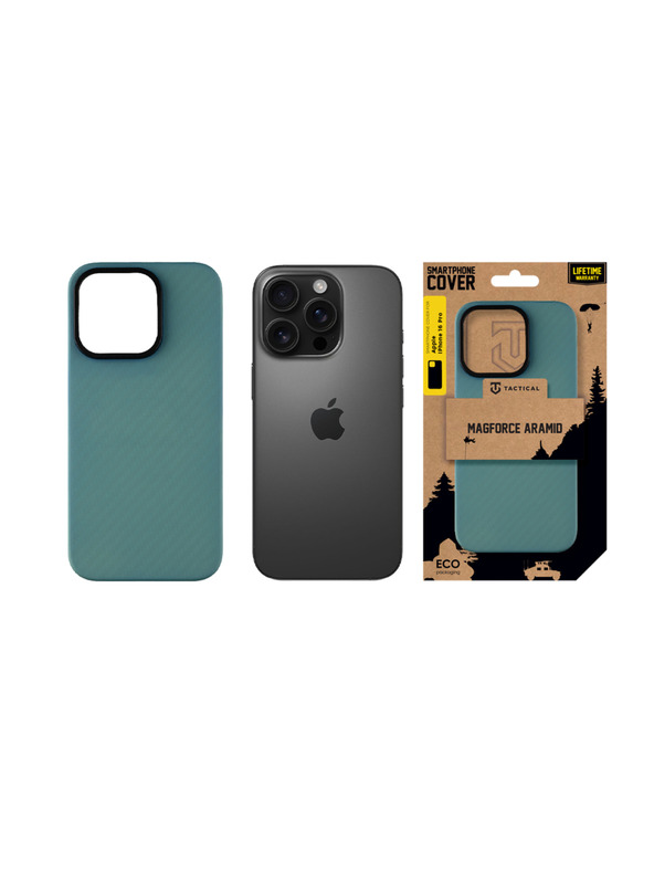 Tactical Tactical MagForce Aramid Tok Apple iPhone 16 Pro Blue Jay