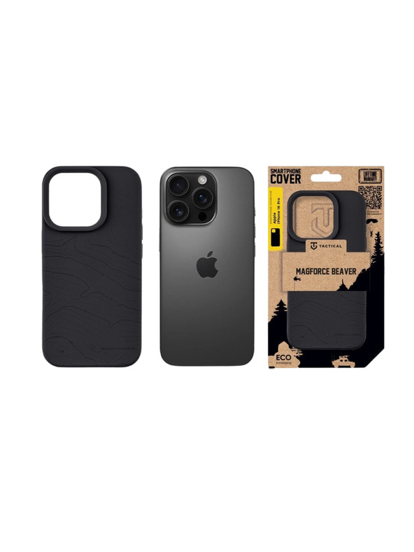 Tactical Tactical MagForce Beaver Tok Apple iPhone 16 Pro Asphalt