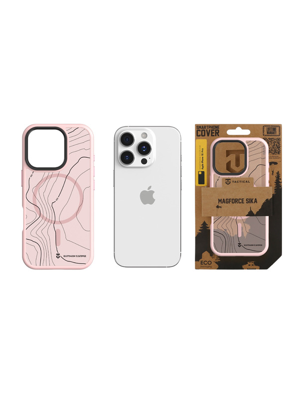 Tactical Tactical MagForce Hyperstealth Sika Tok Apple iPhone 16 Pro számára Pink Panther