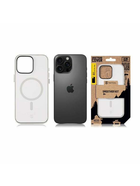 Tactical Tactical MagForce SmoothIsFast Tok Apple iPhone 16 Pro Max számára Chalk