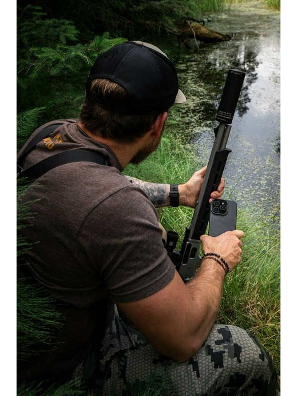 Tactical Tactical MagForce Beaver Tok Apple iPhone 16 Pro Max számára Asphalt