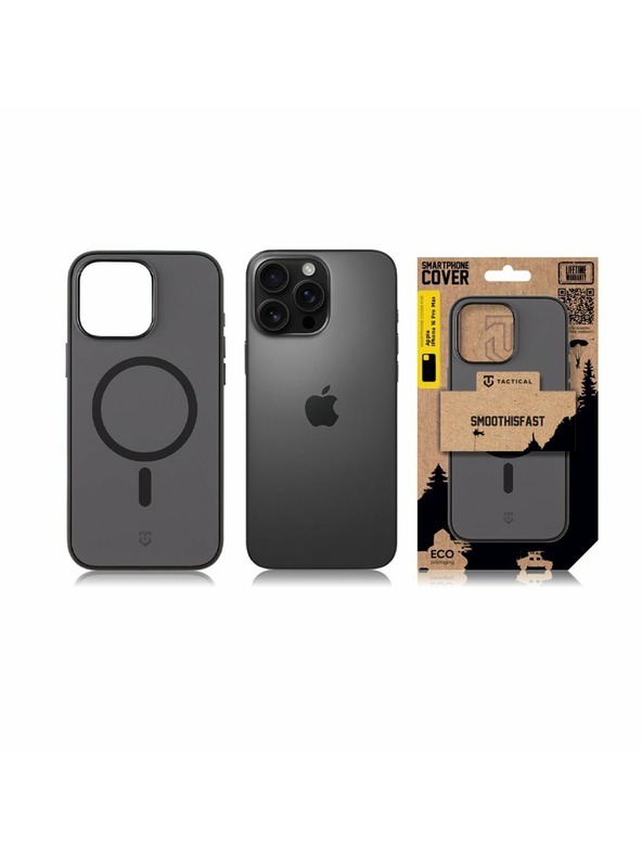 Tactical Tactical MagForce SmoothIsFast Tok Apple iPhone 16 Pro Max számára Asphalt